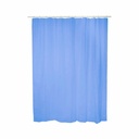 Shower Curtain Exma Blue PVC 140 x 180 cm