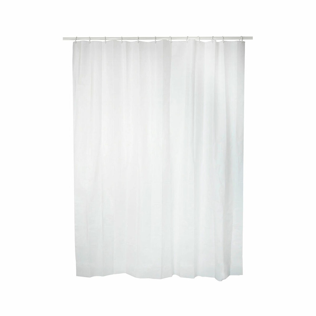 Cortina de Ducha Exma Blanco PVC 140 x 180 cm