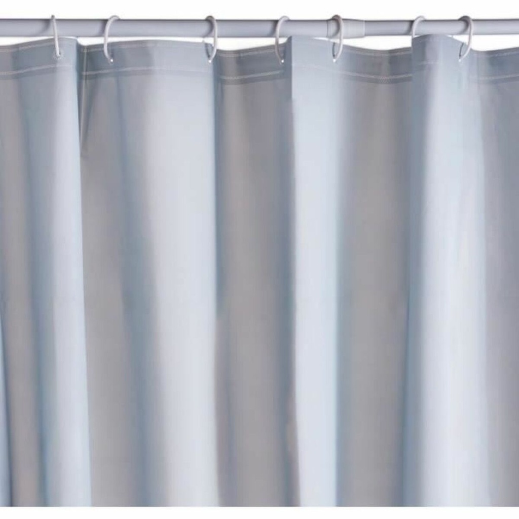 Cortina de Ducha TODAY Azul PEVA 180 x 200 cm (12 Unidades)