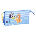 Triple Carry-all Bluey Let's play Blue 22 x 12 x 3 cm