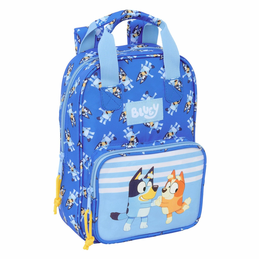 School Bag Bluey Let's play Blue 20 x 28 x 8 cm