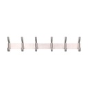 Perchero Liderpapel PH01 Plateado Metal