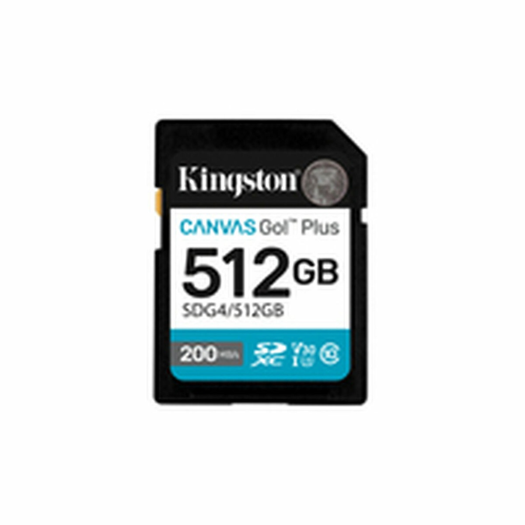 Tarjeta de Memoria Micro SD con Adaptador Kingston SDG4/512GB 512 GB