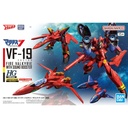 Figura Coleccionable Bandai VF-19 CUSTOM FIRE VALKYRIE Plástico Animación y anime