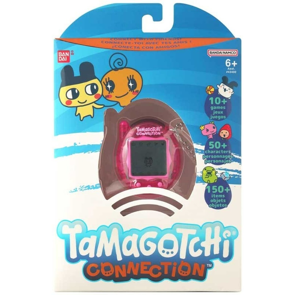 Figura Coleccionable Bandai TAMAGOTCHI CONNECTION Rosa Plástico