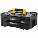 Toolbox Stanley Metal 2 Compartments