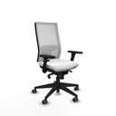 Silla de Oficina Piqueras y Crespo 3D066G0 Blanco