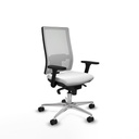 Silla de Oficina Piqueras y Crespo 3D086N0 Blanco