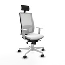 Silla de Oficina Piqueras y Crespo 4B026N1 Blanco