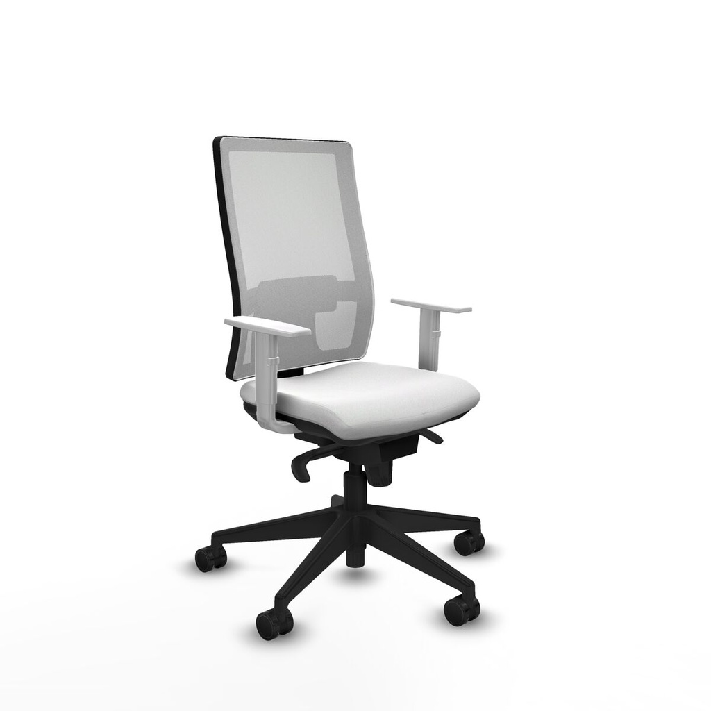 Silla de Oficina Piqueras y Crespo 4B066N0 Blanco