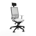 Silla de Oficina Piqueras y Crespo 4B066G1 Blanco