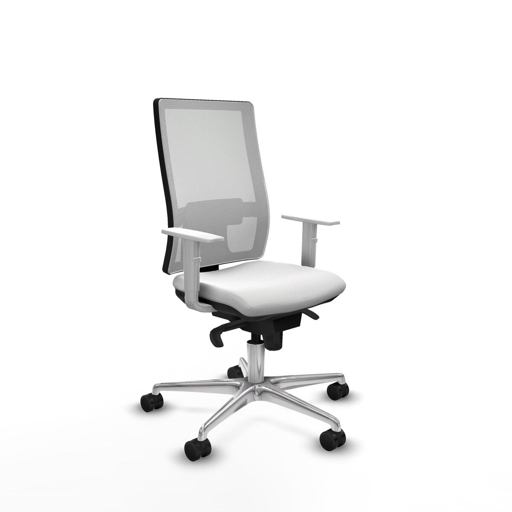 Silla de Oficina Piqueras y Crespo 4B086N0 Blanco