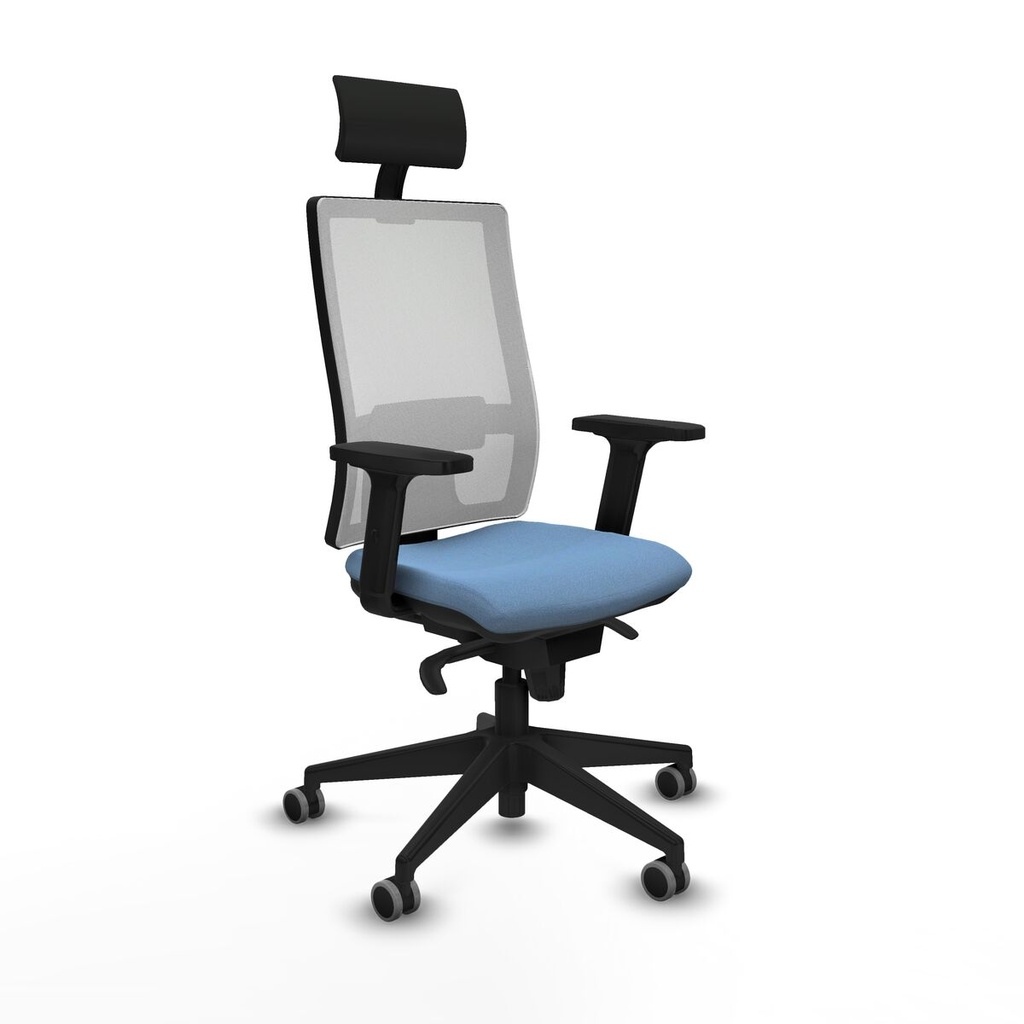 Silla de Oficina Piqueras y Crespo 2D066G1 Azul cielo