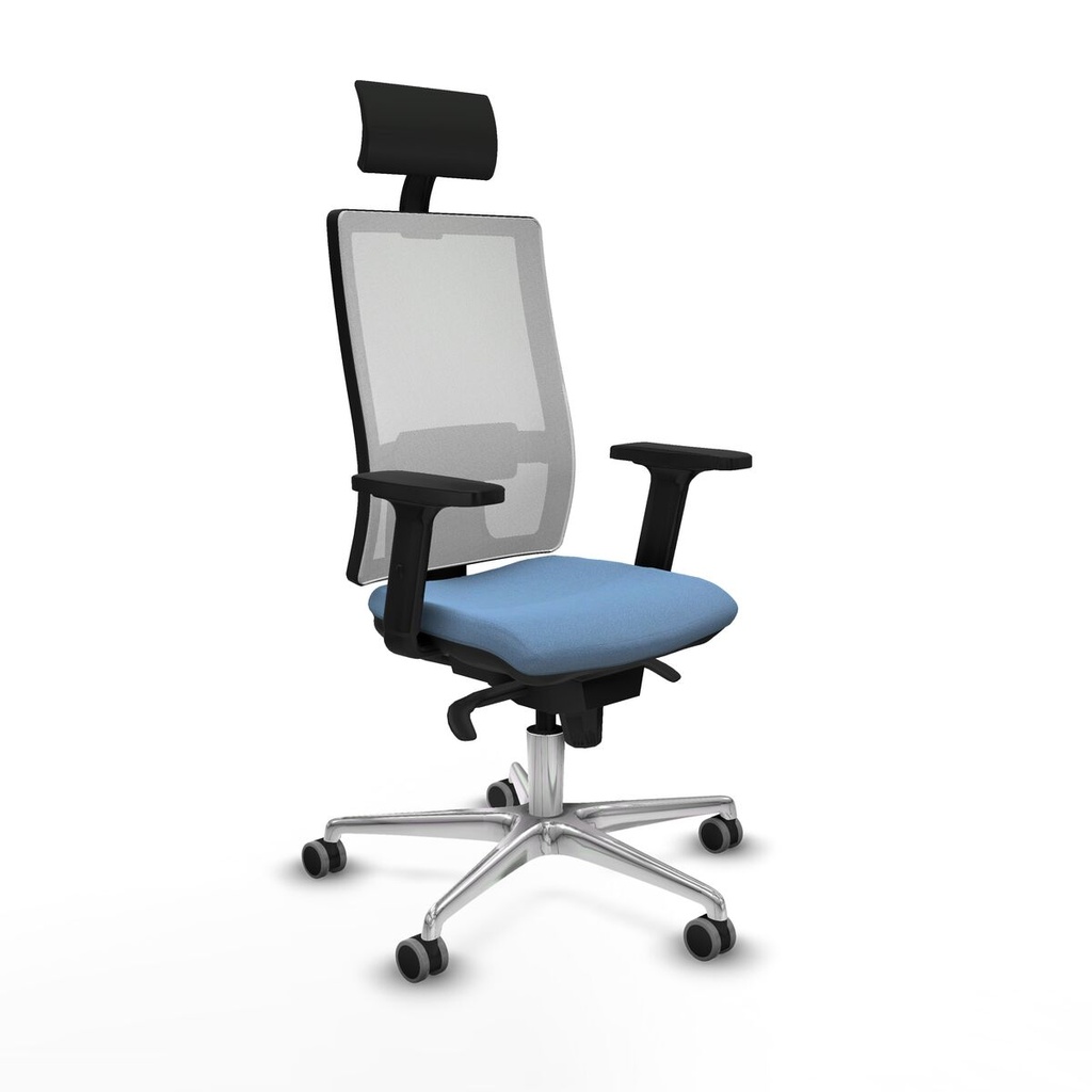 Silla de Oficina Piqueras y Crespo 2D086G1 Azul cielo
