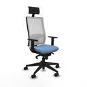 Office Chair Piqueras y Crespo 1D066N1 Sky blue