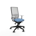 Silla de Oficina Piqueras y Crespo 4B066G0 Azul cielo