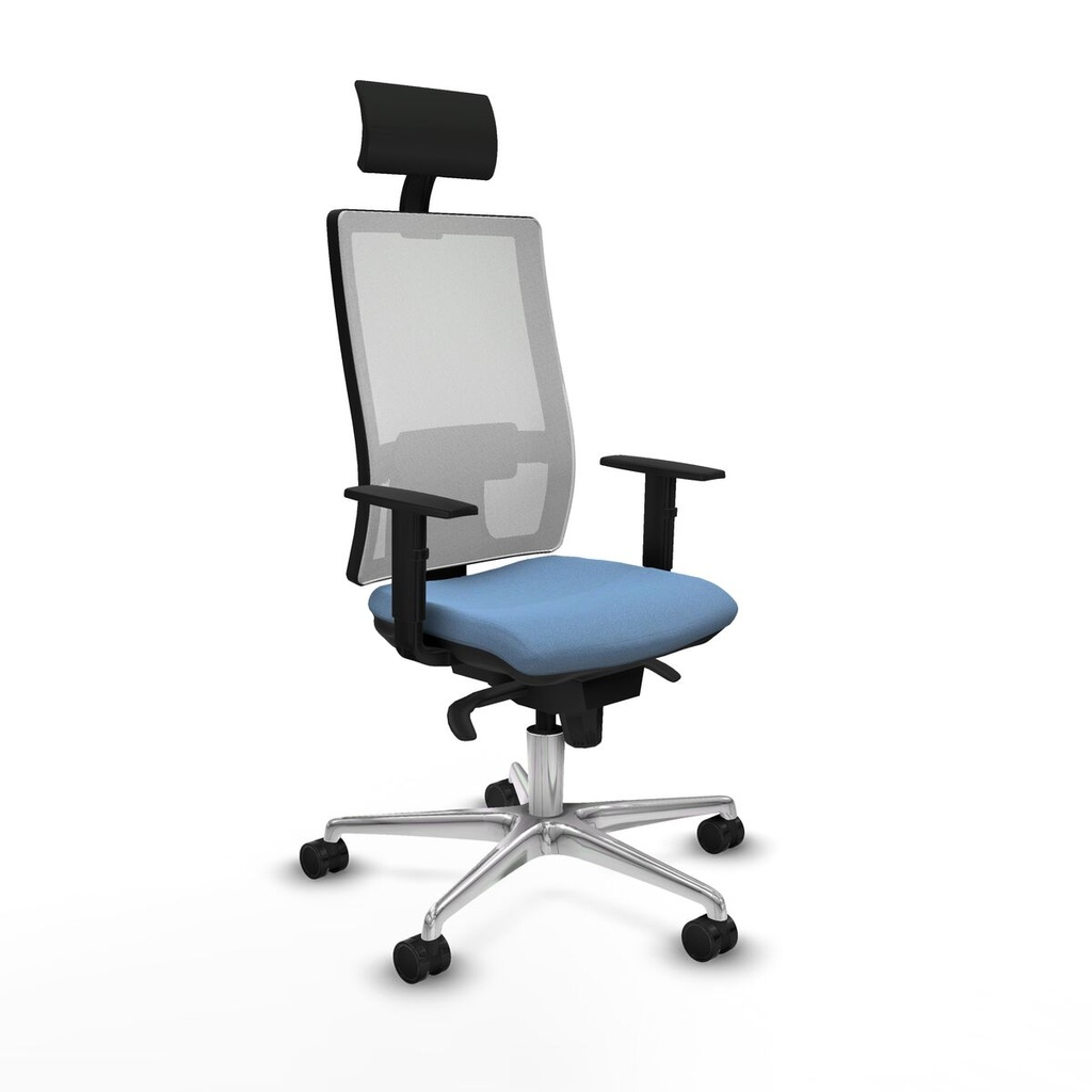 Office Chair Piqueras y Crespo 1D086N1 Sky blue