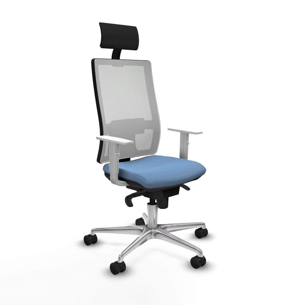 Office Chair Piqueras y Crespo 4B086N1 Sky blue