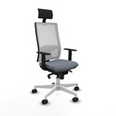 Silla de Oficina Piqueras y Crespo 1D026N1 Gris