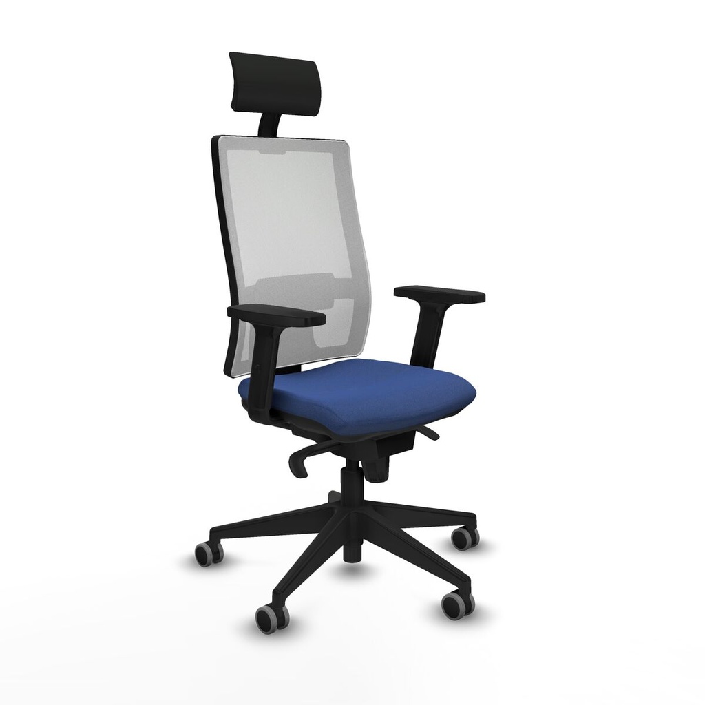 Silla de Oficina Piqueras y Crespo 2D066G1 Azul marino