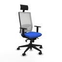Silla de Oficina Piqueras y Crespo 1D066N1 Azul