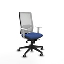 Silla de Oficina Piqueras y Crespo 4B066G0 Azul marino