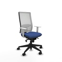 Silla de Oficina Piqueras y Crespo 4B066N0 Azul marino