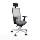 Silla de Oficina Piqueras y Crespo 2D026G1 Gris