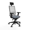 Office Chair Piqueras y Crespo 2D066G1 Grey