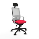Office Chair Piqueras y Crespo 4B066N1 Red
