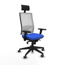Silla de Oficina Piqueras y Crespo 3D066G1 Azul