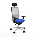 Silla de Oficina Piqueras y Crespo 3D086N1 Azul