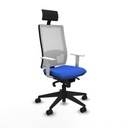 Silla de Oficina Piqueras y Crespo 4B066N1 Azul