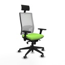 Office Chair Piqueras y Crespo 3D066G1 Pistachio