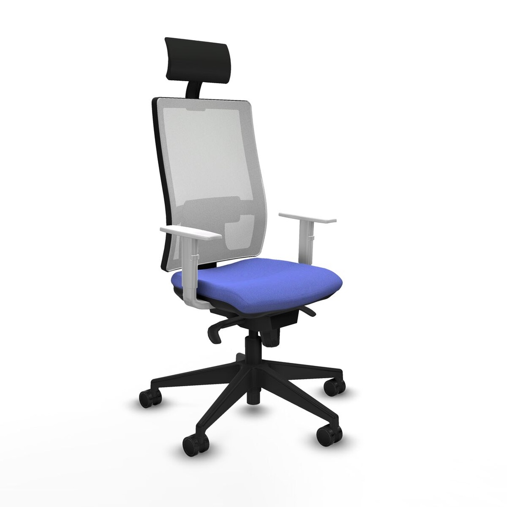 Silla de Oficina Piqueras y Crespo 4B066N1 Azul claro