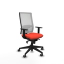 Silla de Oficina Piqueras y Crespo 1D066G0 Naranja Oscuro