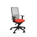 Silla de Oficina Piqueras y Crespo 1D066N0 Naranja Oscuro