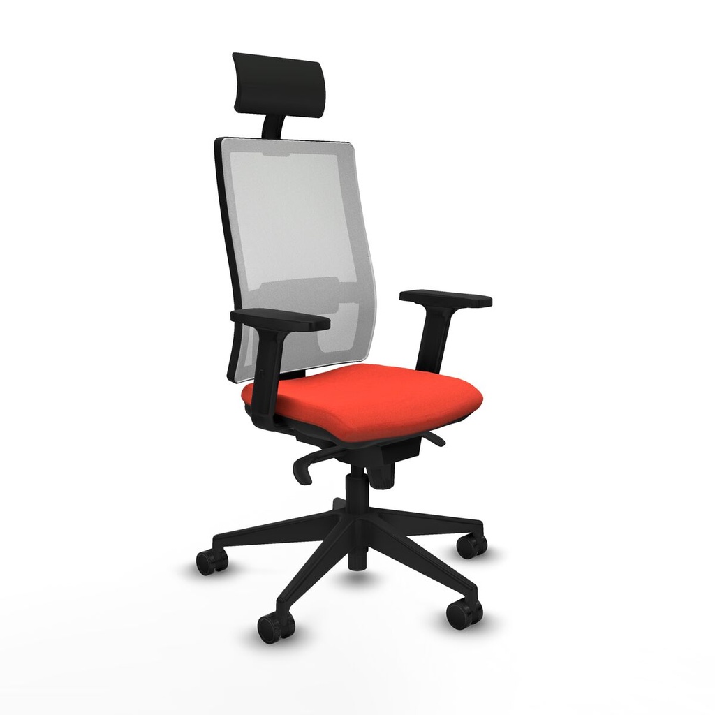 Office Chair Piqueras y Crespo 2D066N1 Dark Orange