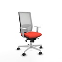 Silla de Oficina Piqueras y Crespo 4B026N0 Naranja Oscuro