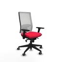 Silla de Oficina Piqueras y Crespo 3D066G0 Rojo