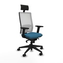 Silla de Oficina Piqueras y Crespo 2D066N1 Verde petróleo