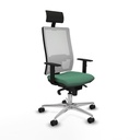 Silla de Oficina Piqueras y Crespo 1D086N1 Verde Esmeralda
