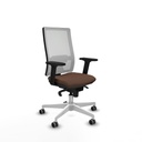Silla de Oficina Piqueras y Crespo 2D026G0 Marrón oscuro