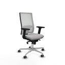 Silla de Oficina Piqueras y Crespo 2D086G0 Gris claro