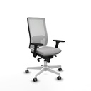 Silla de Oficina Piqueras y Crespo 3D026G0 Gris claro