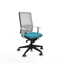 Silla de Oficina Piqueras y Crespo 4B066G0 Turquesa