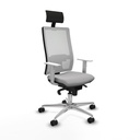 Silla de Oficina Piqueras y Crespo 4B086N1 Gris claro