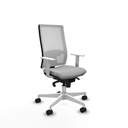 Silla de Oficina Piqueras y Crespo 4B026N0 Gris claro