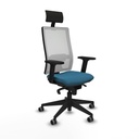 Office Chair Piqueras y Crespo 2D066G1 Petroleum green