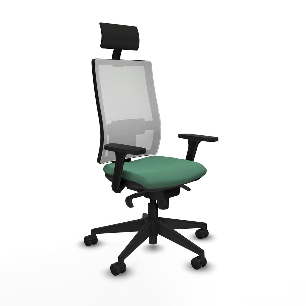 Office Chair Piqueras y Crespo 3D066N1 Emerald Green